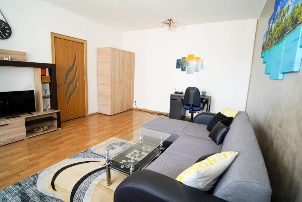 Sky Modern 1 Bedroom Apt W Free Parking Bukarest Exterior foto