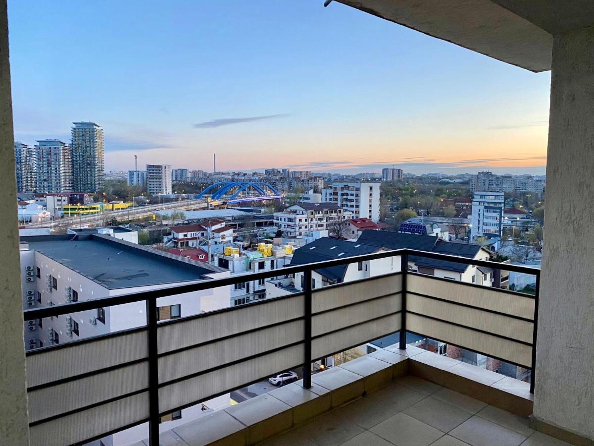 Sky Modern 1 Bedroom Apt W Free Parking Bukarest Exterior foto